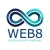 Web8 logo
